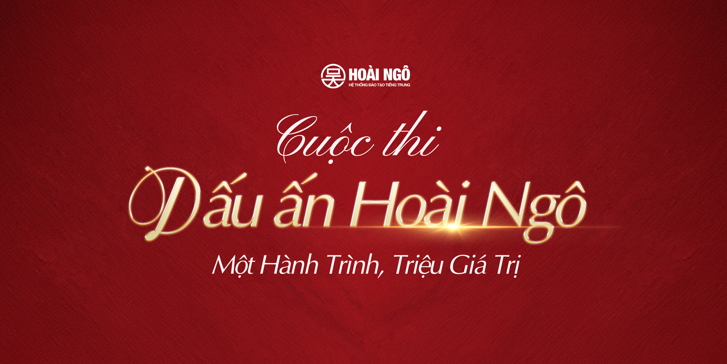 CUỘC THI DẤU ẤN HOÀI NGÔ: MỘT HÀNH TRÌNH, TRIỆU GIÁ TRỊ